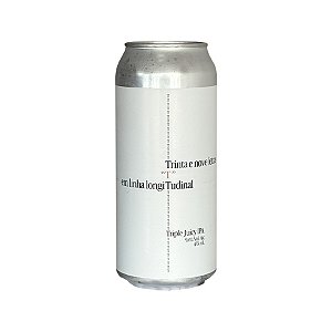 Captain Brew Trinta E Nove Letras T Em Linha Longitudinal Triple NEIPA 473ml