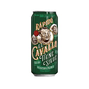 Juan Caloto Rápido El Cavallo Tiene Siede Czech Pilsner 473ml