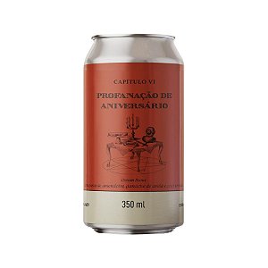 Escafandrista Profanação De Aniversário Cream Stout 350ml