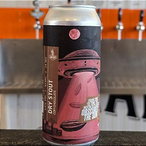 Hankzbier From Time To Time The Moon Elegantly Obscures The Sun Nibs Cacau Dry Stout 473ml