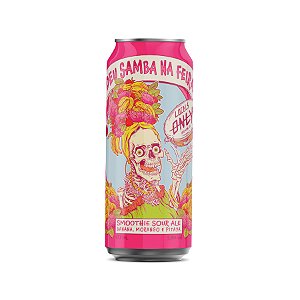 Locals Only Deu Samba Na Feira Banana Morango E Pitaya Smoothie Sour 473ml