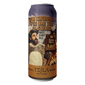 Tesla Fui Convidado Pra Uma Tal De Suruba American Pilsner 473ml
