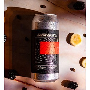 Captain Brew Uso Descontrolado De Formas Geométricas Imperial Sour 473ml