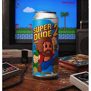 Dude Super Dude Bros 2 Double NEIPA 473ml