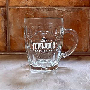 Los Forajidos Copo Caneca Grande Branco 500ml