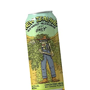 Locals Only NZ Hop Harvest Nelson Sauvin New Zealand Pilsner 473ml
