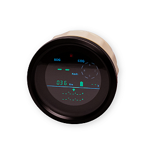 Velocímetro Digital GPS Preto