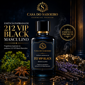 ESSENCIA INSPIRADA C.H. 212 VIP BLACK