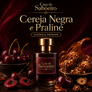 ESSENCIA CEREJA NEGRA E PRALINÉ
