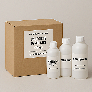 KIT SABONETE LIQUIDO PEROLADO 10 KG