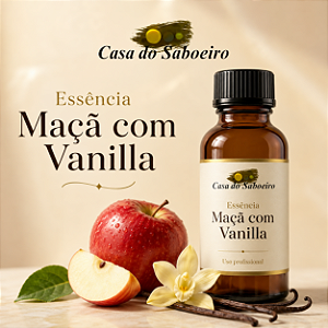 ESSENCIA MAÇA COM VANILA