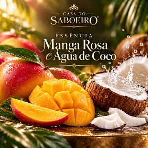 ESSENCIA MANGA ROSA E AGUA DE COCO