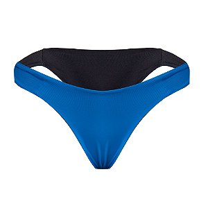 CALCINHA BÁSICA DUPLA FACE - AZUL E PRETO