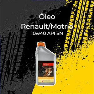 Óleo Lubrificante Renault/Motrio 10w40 API SN - Kit 4 L
