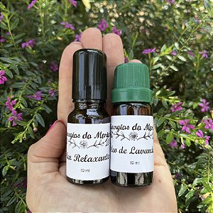 Kit Óleo Relaxante + Óleo Essencial de Lavanda