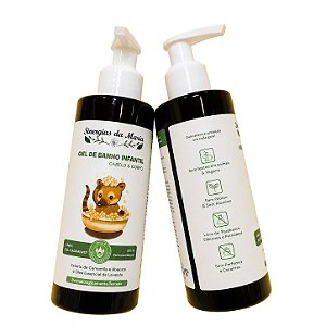 Gel de Banho Infantil Lavanda 200 ml •Cabelo & Corpo