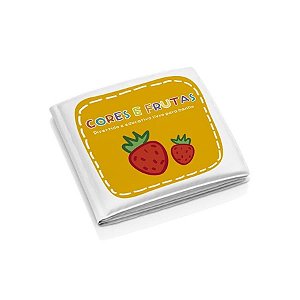 Livro Educativo Para Banho Infantil Cores e Frutas - Multikids Baby