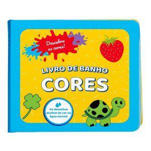 Livro Educativo Para Banho Infantil Cores  - Guta Guti