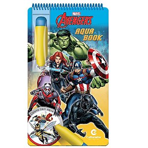Aquabook Avengers Marvel - Culturama