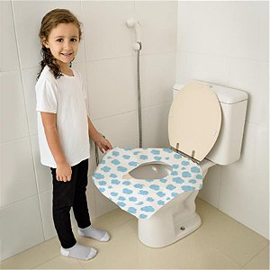 PROTETOR DESCARTAVEL PARA VASO SANITARIO 12 UND MULTIKIDS BABY