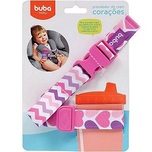 Prendedor de Copos Corações - Buba Baby