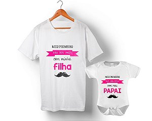 Tal Pai, Tal Filha - Primeiro dia dos pais Bigode - Menina