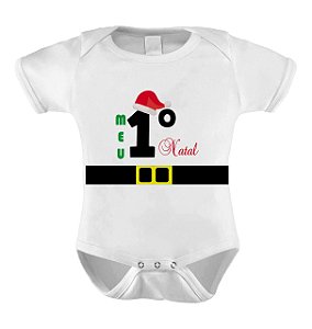 Body ou Camisetinha - Meu Primeiro Natal II