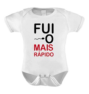 Body ou Camisetinha - fui o mais rápido