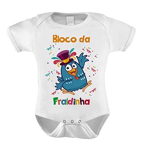 Body ou Camiseta Divertida - Bloco da Fraldinha