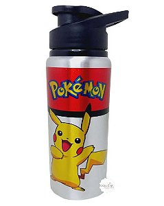 Squeeze alumínio Pokémon 600ml personalizado
