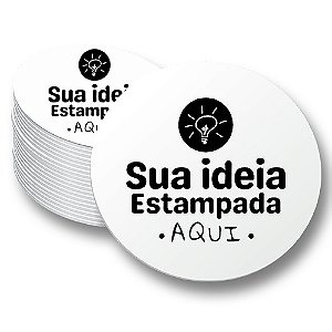 Porta copos mdf personalizada kit 04 unidades
