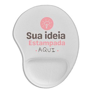 Mouse Pad com apoio personalizado