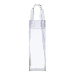 Sacola Ice bag PVC transparente