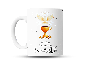 Caneca personalizada Minha Primeira Eucaristia 325ml
