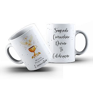 Caneca Minha Primeira Eucaristia - Comunhão 325ml