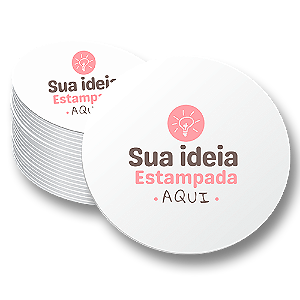 Porta copos em neoprene personalizado kit 50 unidades