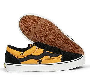 Tênis Mad Rats Slip On Preto/Branco