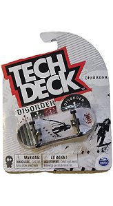 Kit Skate De Dedo Tech Deck Disorder - Preto