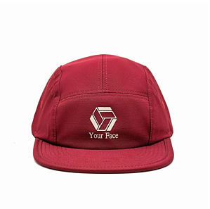 Boné Your Face Five Panel Vinho