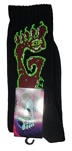 Meia Gnarly Foot Pé Logo Gnalry