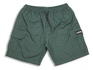 Bermuda Cargo Ripstop Hype Verde