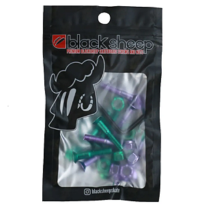 Parafuso De Base Premium Black Sheep Purple Green