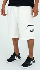 Bermuda Wats Ripstop Cargo Offwhite