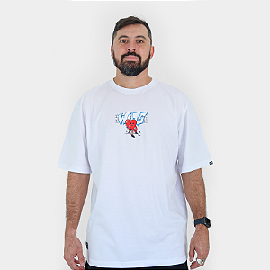Camiseta Wats Heart Branco