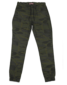 CALÇA CARGO JOGUER YOUR FACE CAMUFLADA TAM. PP