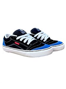 Tênis Freeday Fractal Preto/Azul/Branco