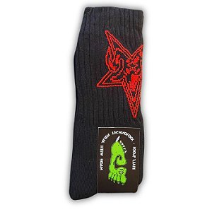 Meia Gnarly Foot 666