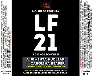 PRĂ VENDA Pimenta La FĂȘnix 21 Anos