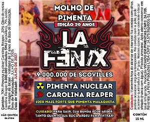 PRÉ VENDA Pimenta La Fênix 21 Anos
