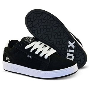 Tênis QIX Chorão Model Allan Mesquita Preto/Branco